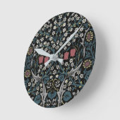 William Morris Blackthorn Floral Art Ronde Klok (Hoek)