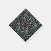 William Morris Blackthorn Floral Art Servet (Hoek)