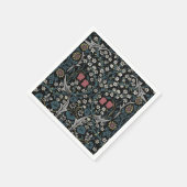 William Morris Blackthorn Floral Art Servet (Hoek)