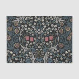 William Morris Blackthorn Floral Art Tissuepapier