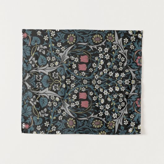 William Morris Blackthorn Floral Art Wandkleed (Voorkant (horizontaal))