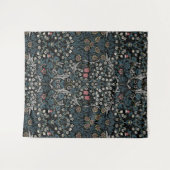 William Morris Blackthorn Floral Art Wandkleed (Voorkant (horizontaal))
