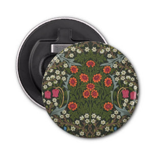 William Morris Blackthorn Garden Flower Classic Button Flesopener