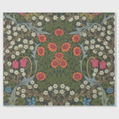 William Morris Blackthorn Garden Flower Classic Cadeaupapier (Vlak)