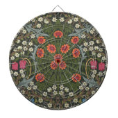 William Morris Blackthorn Garden Flower Classic Dartbord (Voorkant)