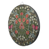 William Morris Blackthorn Garden Flower Classic Dartbord (Voorkant Rechts)