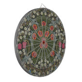 William Morris Blackthorn Garden Flower Classic Dartbord (Voorkant Links)