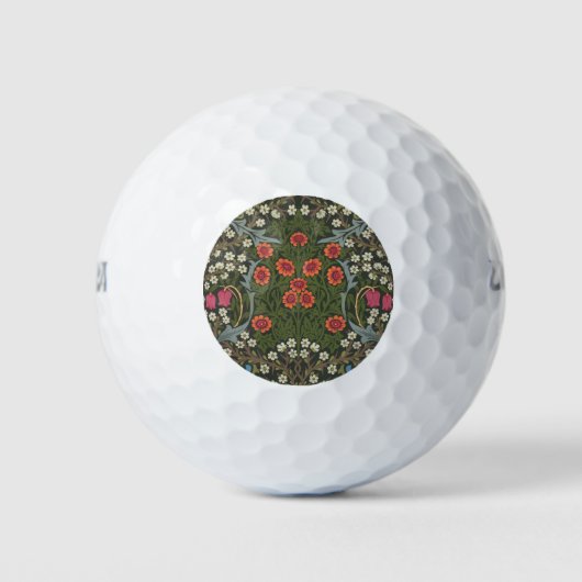 William Morris Blackthorn Garden Flower Classic Golfballen (Voorkant)
