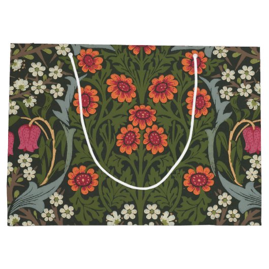William Morris Blackthorn Garden Flower Classic Groot Cadeauzakje (Achterkant)