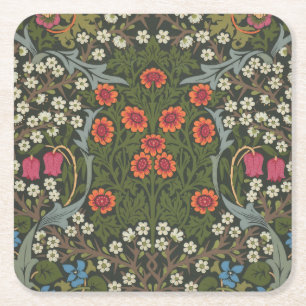 William Morris Blackthorn Garden Flower Classic Kartonnen Onderzetters