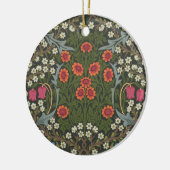 William Morris Blackthorn Garden Flower Classic Keramisch Ornament (Links)