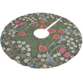William Morris Blackthorn Garden Flower Classic Kerstboom Rok (Gekanteld)