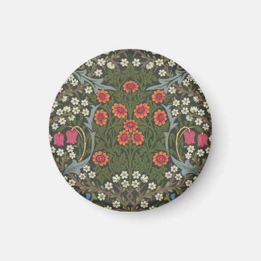 William Morris Blackthorn Garden Flower Classic Magneet (Voorkant)