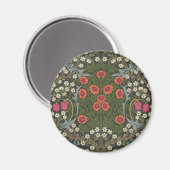 William Morris Blackthorn Garden Flower Classic Magneet (Voorkant / Achterkant)