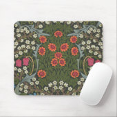 William Morris Blackthorn Garden Flower Classic Muismat (Met muis)