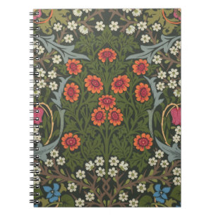 William Morris Blackthorn Garden Flower Classic Notitieboek