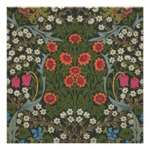 William Morris Blackthorn Garden Flower Classic Perfect Poster (Voorkant)