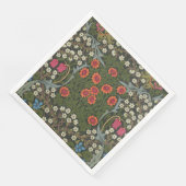 William Morris Blackthorn Garden Flower Classic Servet (Hoek)