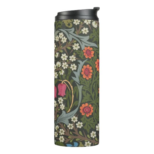 William Morris Blackthorn Garden Flower Classic Thermosbeker (Gedraaid links)