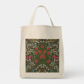 William Morris Blackthorn Garden Flower Classic Tote Bag (Achterkant)