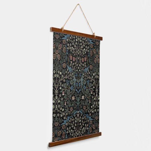 William Morris Blackthorn Pattern Hangend Wandkleed (Gebogen)