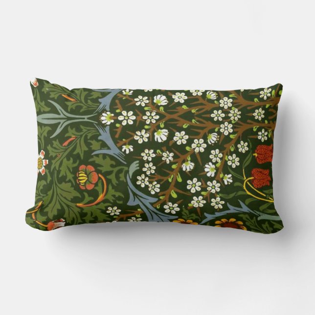 William Morris:  Blackthorn Pattern Kussen (Voorkant)