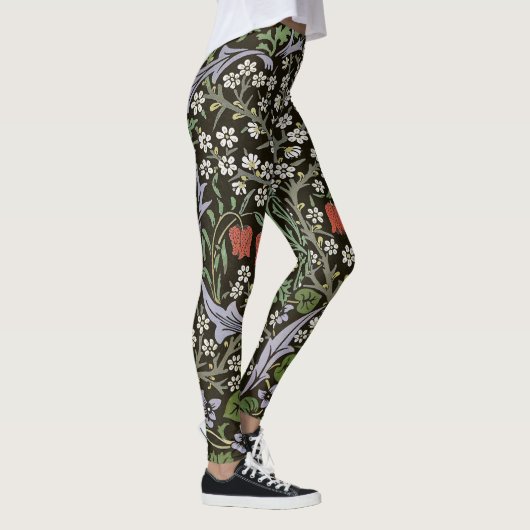 William Morris -  Blackthorn Pattern Leggings (Rechts)