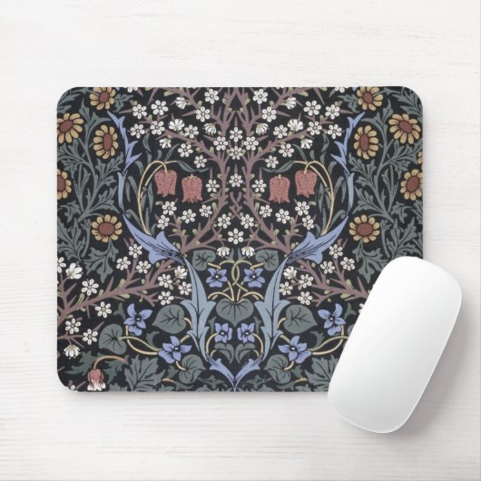 William Morris - Blackthorn Pattern Muismat (Met muis)
