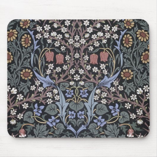 William Morris - Blackthorn Pattern Muismat (Voorkant)