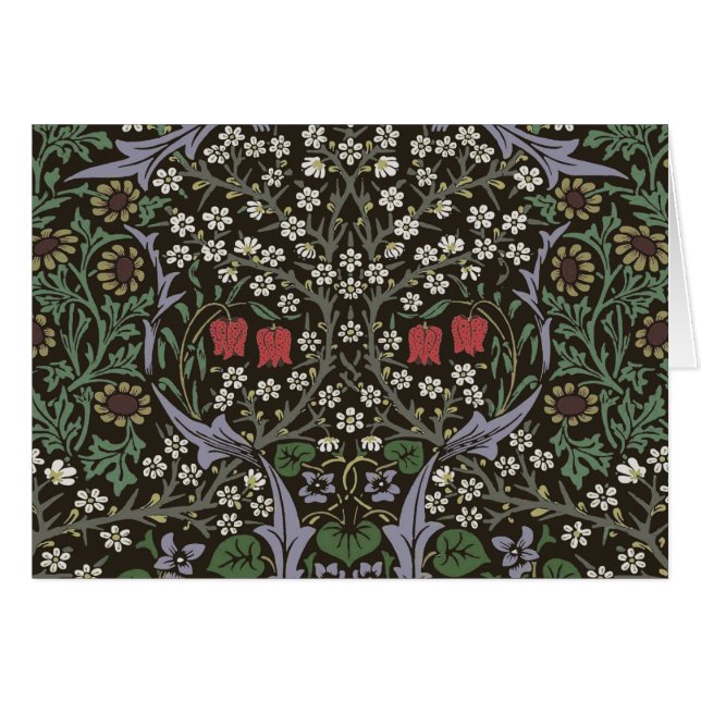 William Morris Blackthorn Tapestry Floral (Voorkant Horizontaal)