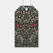 William Morris Blackthorn Tapestry Floral Cadeaulabel (Voorkant)