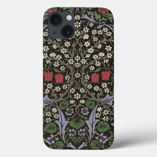 William Morris Blackthorn Tapestry Floral Case-Mate iPhone Case (Achterkant)