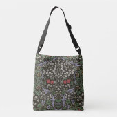 William Morris Blackthorn Tapestry Floral Crossbody Tas (Achterkant)