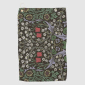 William Morris Blackthorn Tapestry Floral Golfhanddoek (Voorkant)