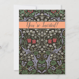 William Morris Blackthorn Tapestry Floral Kaart