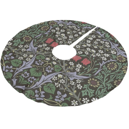 William Morris Blackthorn Tapestry Floral Kerstboom Rok (Gekanteld)