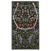 William Morris Blackthorn Tapestry Floral Klein Cadeauzakje (Achterkant)