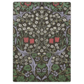 William Morris Blackthorn Tapestry Floral Klembord (Achterkant)