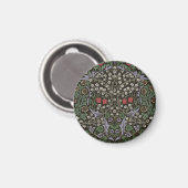 William Morris Blackthorn Tapestry Floral Magneet (Voorkant / Achterkant)