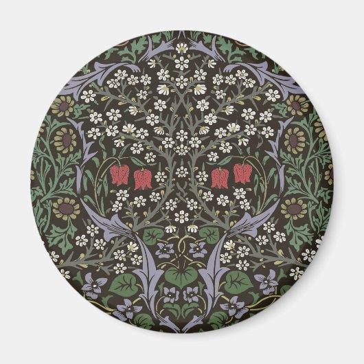 William Morris Blackthorn Tapestry Floral Magneet (Voorkant)