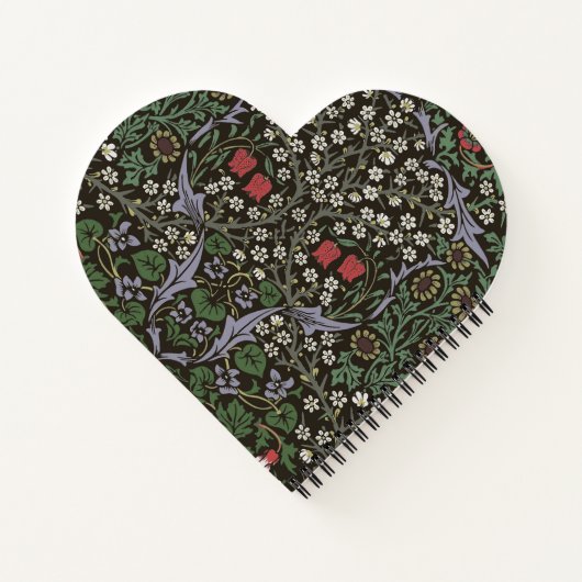 William Morris Blackthorn Tapestry Floral Notitieboek (Achterkant)