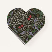 William Morris Blackthorn Tapestry Floral Notitieboek (Voorkant)