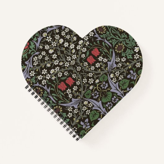 William Morris Blackthorn Tapestry Floral Notitieboek (Voorkant)