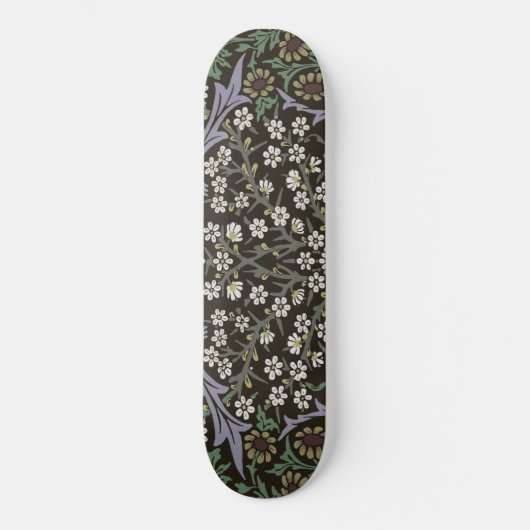 William Morris Blackthorn Tapestry Floral Persoonlijk Skateboard (Voorkant)