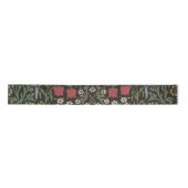 William Morris Blackthorn Tapestry Floral Satijnen Lint (Voorkant)
