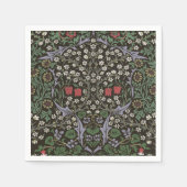 William Morris Blackthorn Tapestry Floral Servetten (Voorkant)