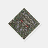 William Morris Blackthorn Tapestry Floral Servetten (Hoek)