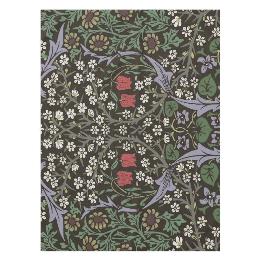 William Morris Blackthorn Tapestry Floral Tafelkleed (Voorkant)