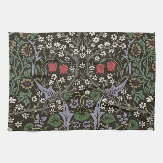 William Morris Blackthorn Tapestry Floral Theedoek (Horizontaal)