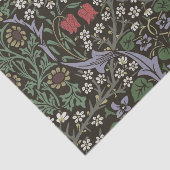 William Morris Blackthorn Tapestry Floral Tissuepapier (Detail)
